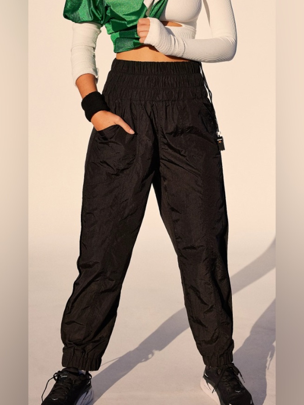 Free People Movement The Way Home Joggers
Medium Black size M